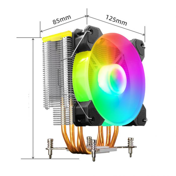 RGB Kuler “Coolmoon X400” (CPU Processor Fan)  gaming cooler fan