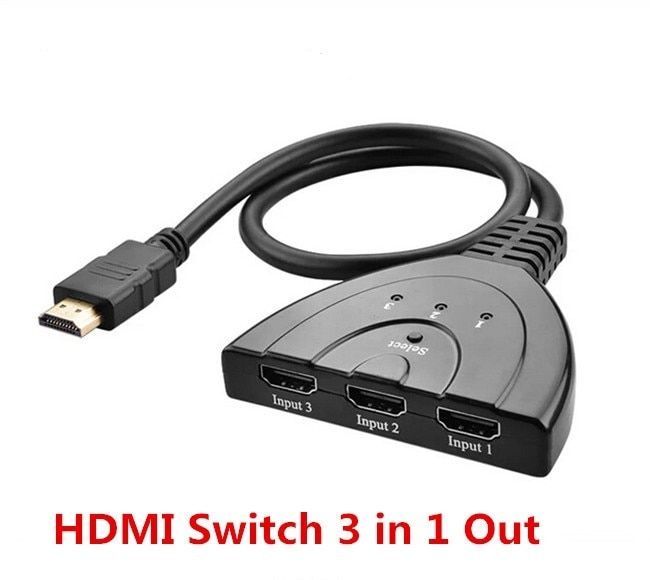 Hdmı splitter kabel 1 to 3