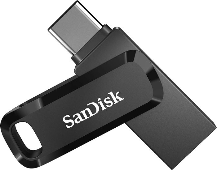 128 Gb Sandisk Dual Drive Go Flash Drive Type-C Usb 3.1 (150Mbps) A klass