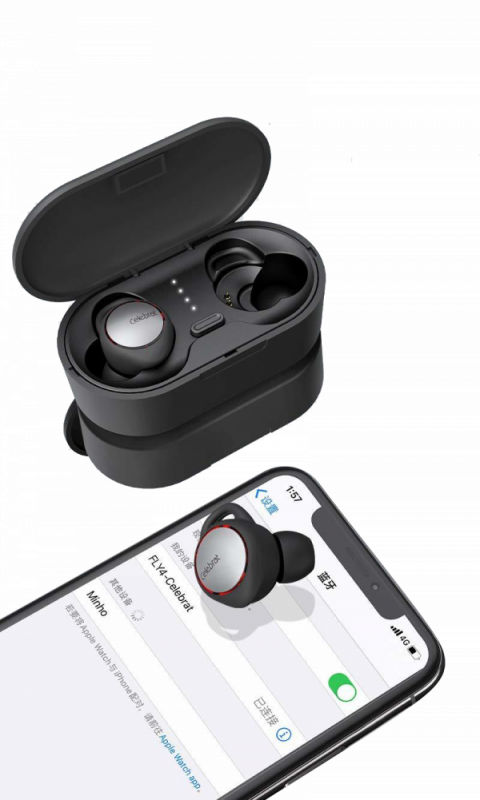 “Celebrat fly4” işıqlı led airpods