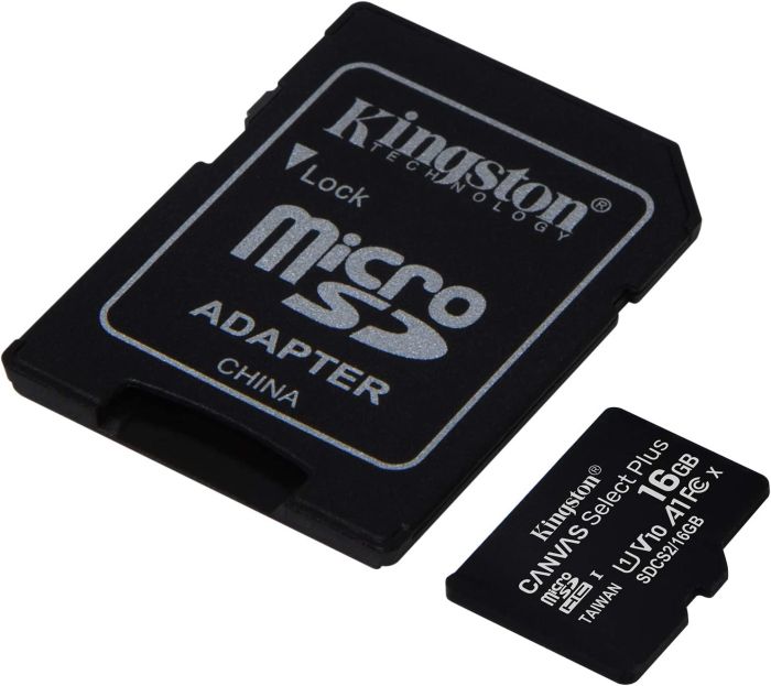 16 Gb Kingston Class10 80 Mbps Micro SD-Card