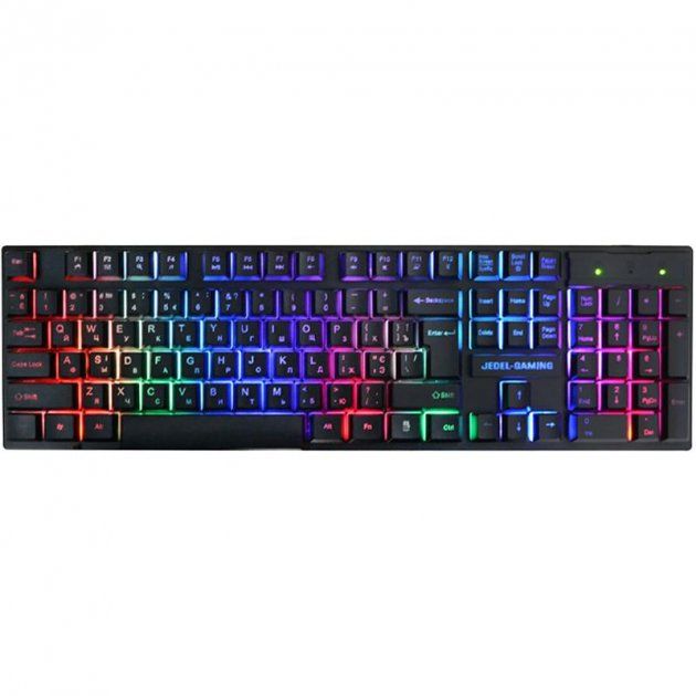 Klaviatura - İşıqlı klaviatura “Jedel K500+” (Led Keyboard) gaming klaviatura