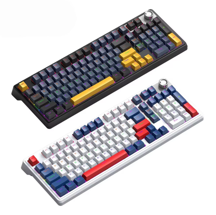 T-Wolf T78 Mexaniki Klavyatura Wifi+BT+USB