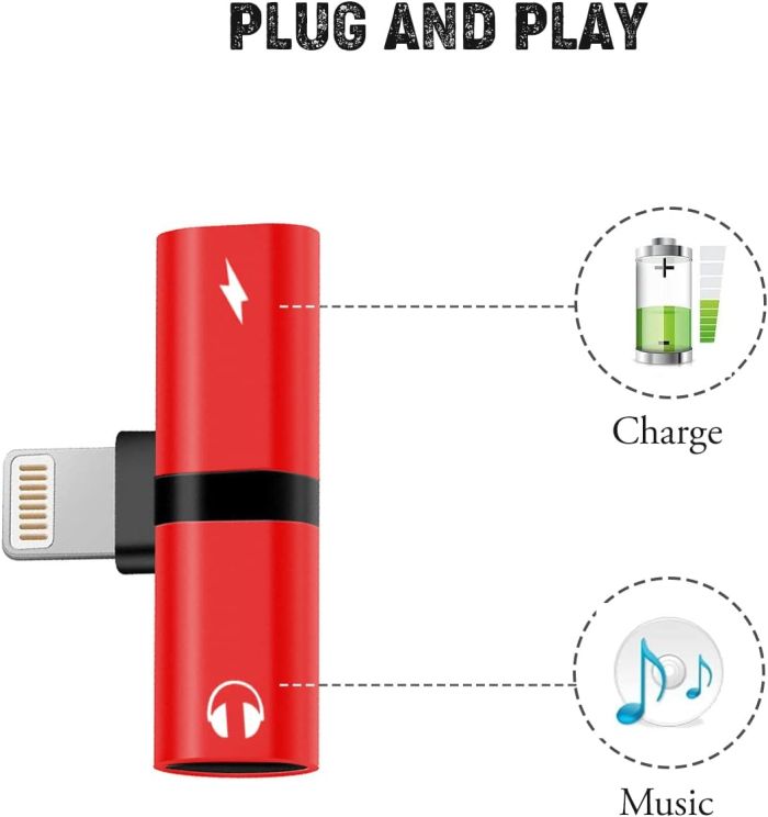 2 in 1 Mini Şarj Audio adatper