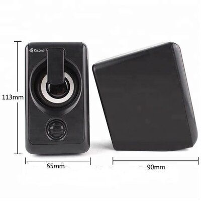 PC dinamik-Stereo Dinamik “Kisonli L-1010” (Usb Aux Səs Gücləndirici)