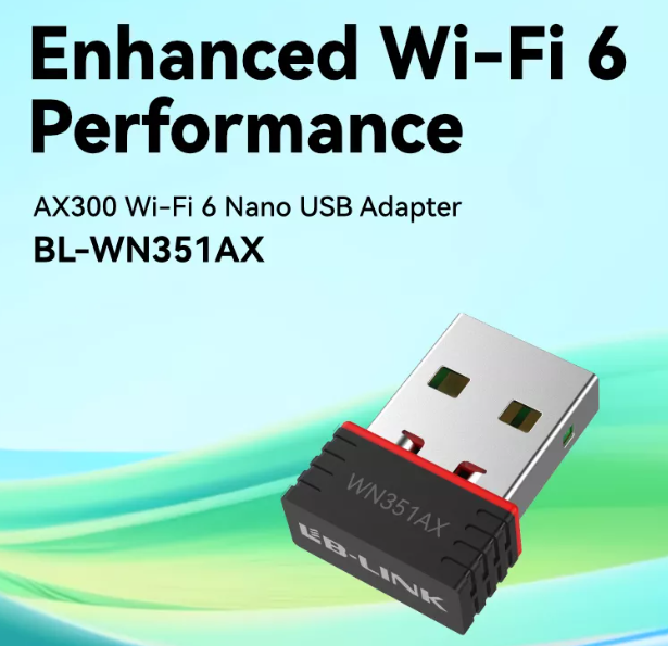 Wifi 6 adapter  Lb-Link BL-WN351AX