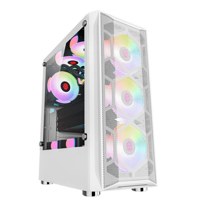 Gaming case GameKM IceDiamond Atx Gaming Case (White)