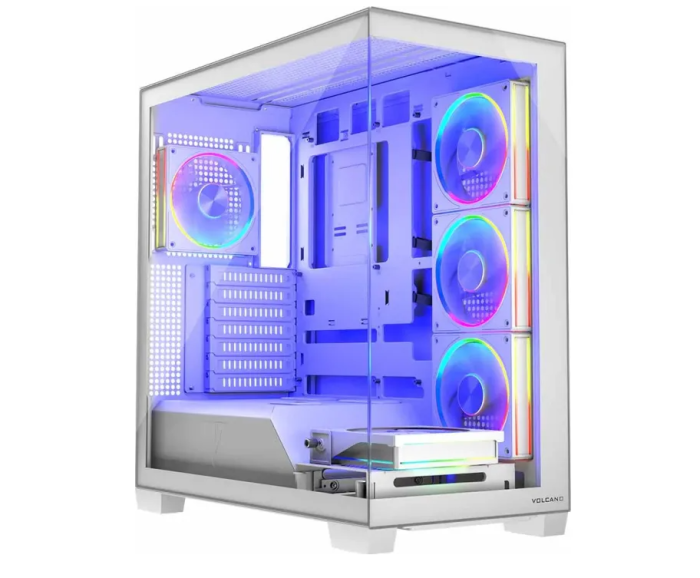 Gaming Case M14 E-Atx Aquarium Gaming Case (White)