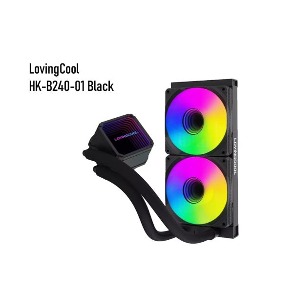 CPU fan Argb LovingCool HK-B240-01 Black