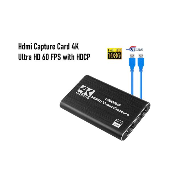 Hdmi Capture Card 4K Ultra HD 60 FPS with HDCP