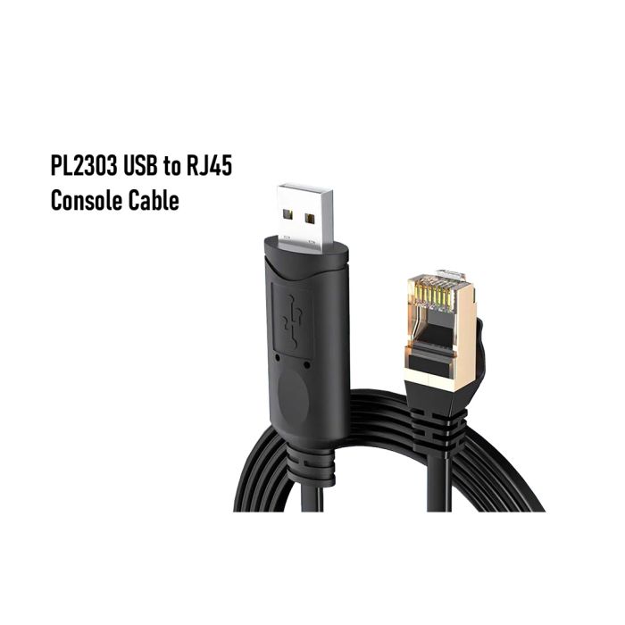 PL2303 USB to RJ45 Console Cable