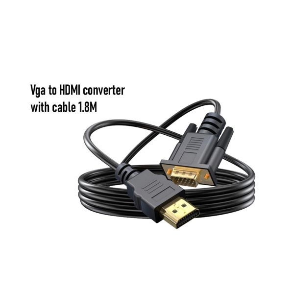Konvertor VGA to HDMI 1.8M kabel  Sound