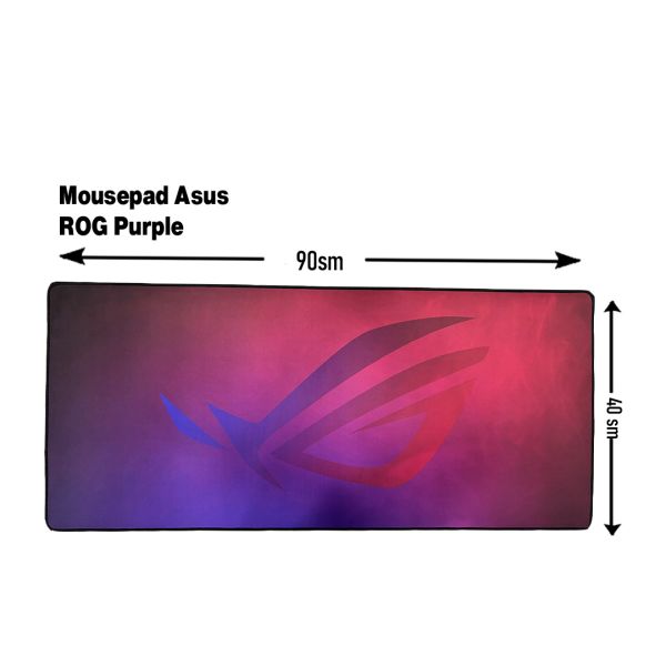 Mousepad Asus ROG Purple Logo Speed 90x40sm