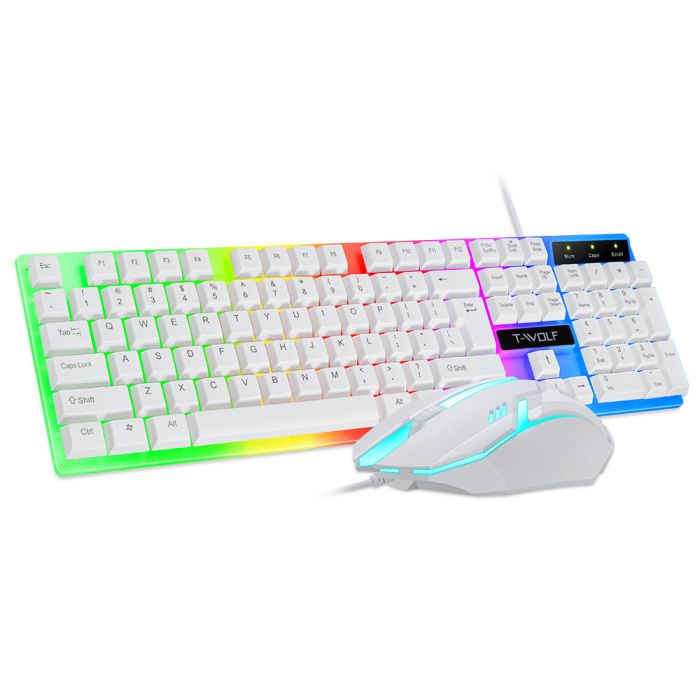 T-Wolf TF230 RGB Keyboard + Mouse
