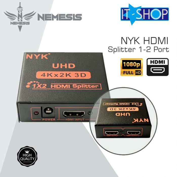 Hdmı splitter 1x2