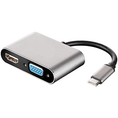  Konverter Type-C to HDMİ VGA Converter