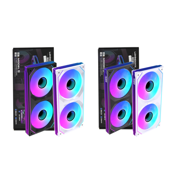 LovingCool LG240 Double Argb Case Fan with RPM Monitor