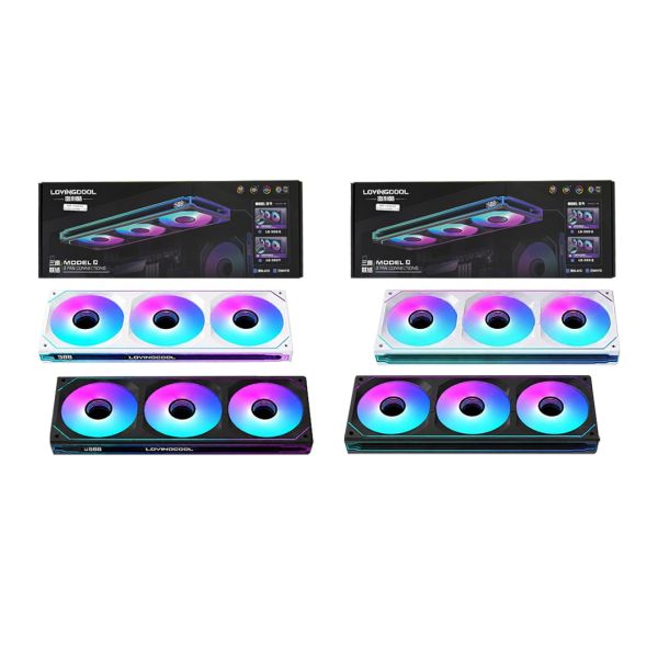 LovingCool LG360 Triple Argb Case Fan with RPM Monitor