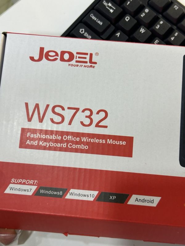 Bluetooth klaviatura "Jedel WS732 Wireless Keyboard + Mouse"