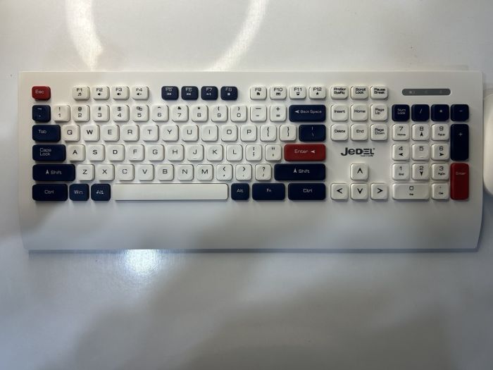 Bluetooth klaviatura "Jedel WS671 Keyboard + Mouse"