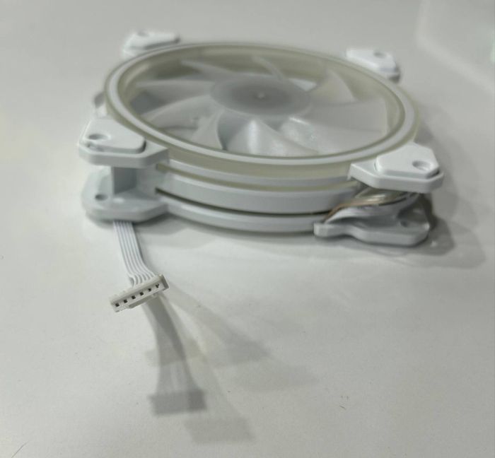 RGB Case Kuler "Loving Cool W-1200" 6 pin White