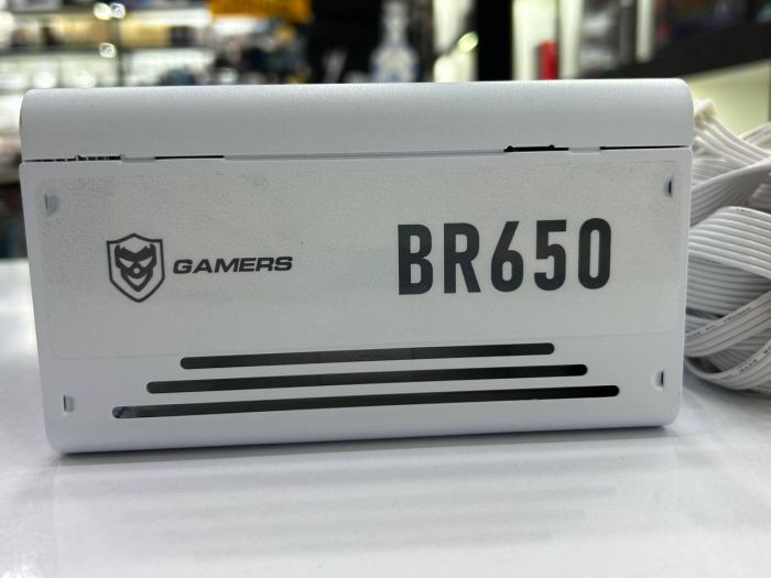 Qida bloku "Gamers BR650 80+ Silver Gaming (White)"