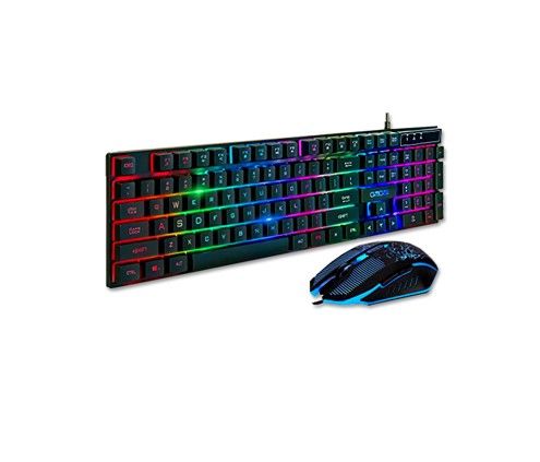 R8 1910 İşıqlı gaming klaviatura və siçan