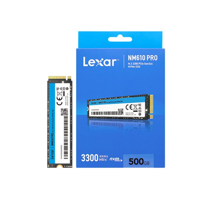 SSD "Lexar 500GB NM610" NVMe"