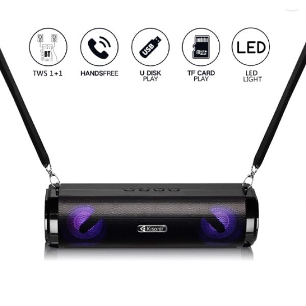Dinamik - Bluetooth dinamik “Kisonli Led-902”(səs gücləndirici)