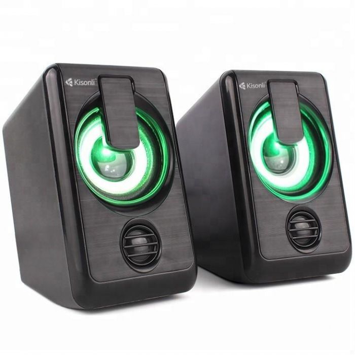 PC dinamik-Stereo Dinamik “Kisonli L-1010” (Usb Aux Səs Gücləndirici)