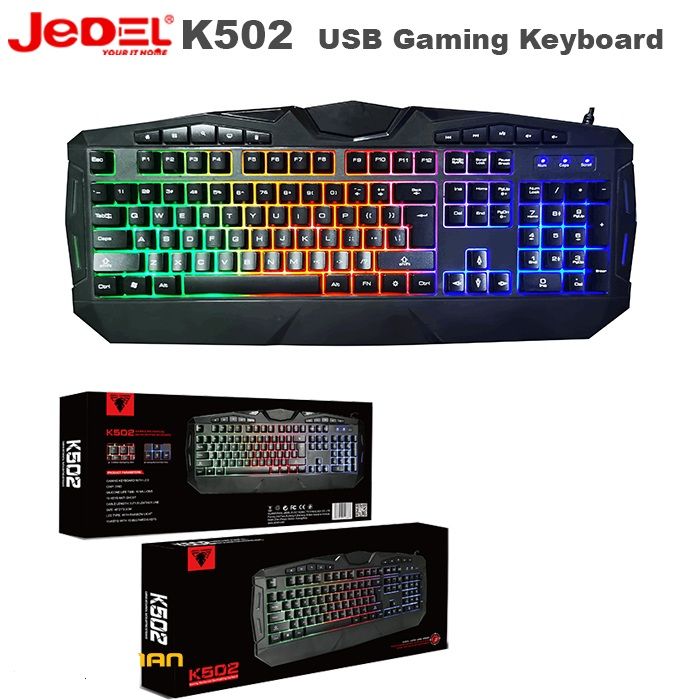 Klaviatura - İşıqlı klaviatura “Jedel K502”