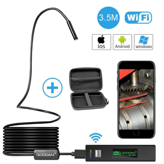 Endoskop kamera "F150" Wireless naqilsiz Sərt kabele