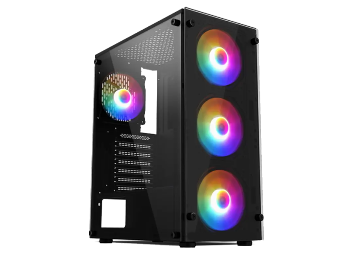 Gaming Case "Keytech T850 Atx (Black)"