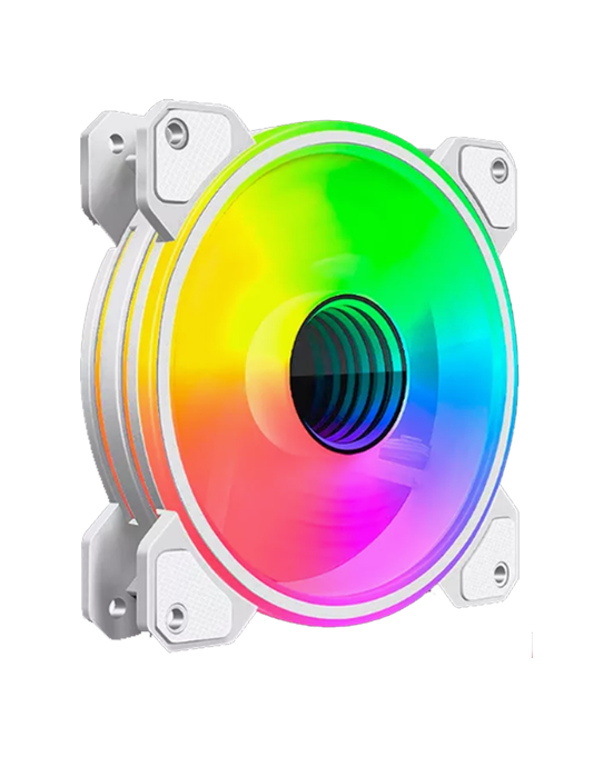 RGB Case Kuler "Loving Cool W-1200" 6 pin White