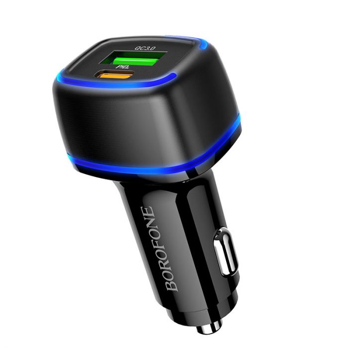 Avto adapter "Borofone BZ14A"