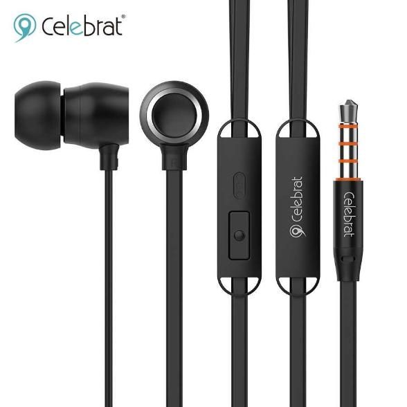  Naqilli qulaqlıq - Celebrat G10 Wired Earphone Heavy Bass nausnik