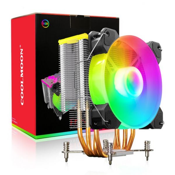 RGB Kuler “Coolmoon X400” (CPU Processor Fan)  gaming cooler fan