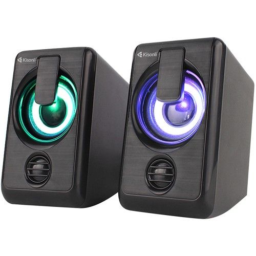PC dinamik-Stereo Dinamik “Kisonli L-1010” (Usb Aux Səs Gücləndirici)