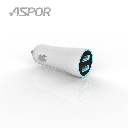  Adptor Aspor A902Q Fast Charger 3.0 Avto Adapter