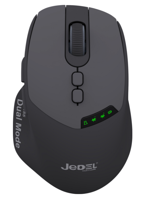 Kompüter siçanı "Jedel WD155 Wifi & Bluetooth Wireless Gray"