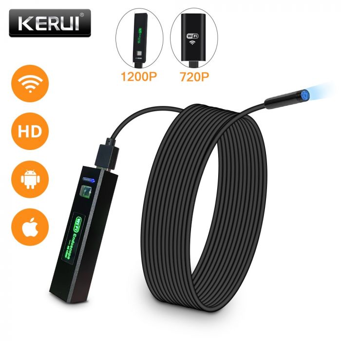 Endoskop kamera "F150"  Wireless naqilsiz Yumuşaq kabele