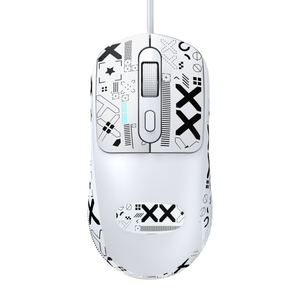 Kompüter siçanı "T-Wolf X8 Wireless Rechargable White"