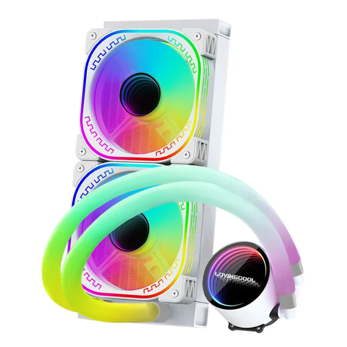 ARGB CPU kuler "LovingCool LC-W240-V 240 (White)"