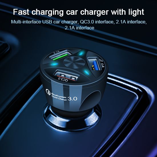 “QC3.0” sürətli doldurma avtomobil şarj cihazı