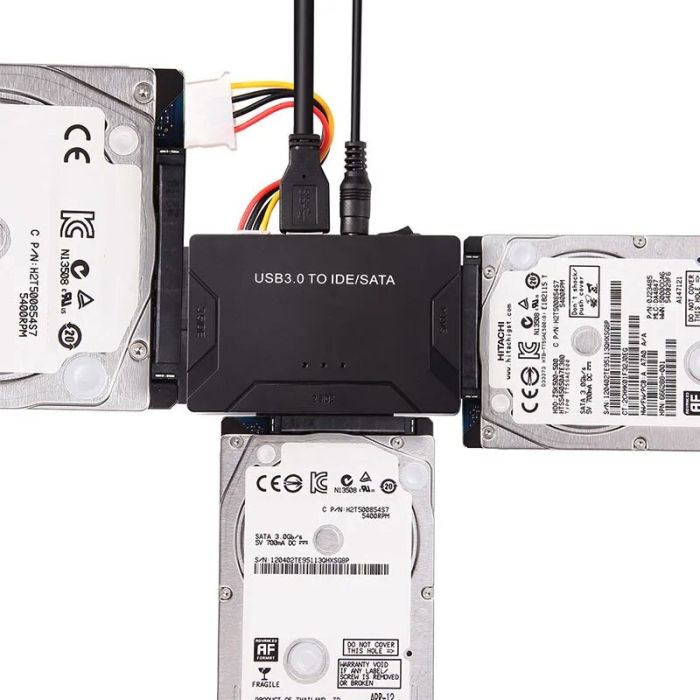 Konvertor Usb3 Sata+IDE Hdd