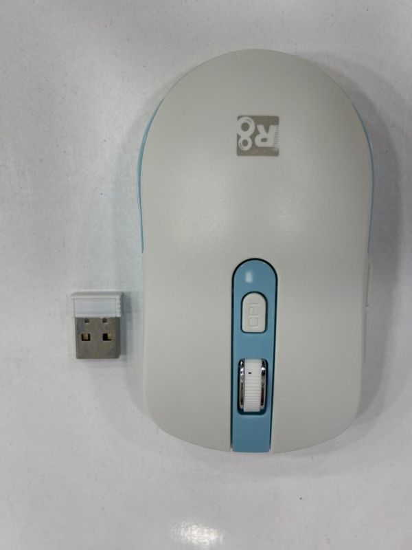 R8 1736 Wireless Mouse White-Blue