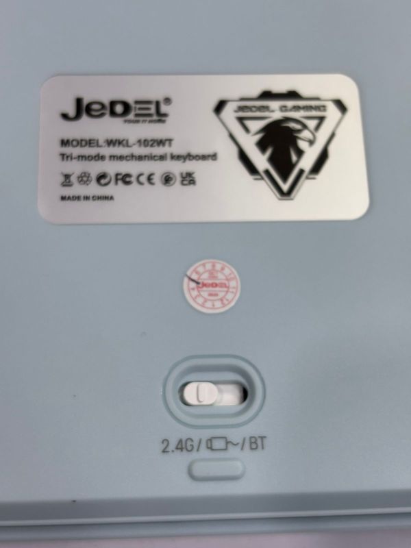 Mexaniki klaviatura JEDEL WKL-102 Blue Wi-Fi/Bluetooth/USB