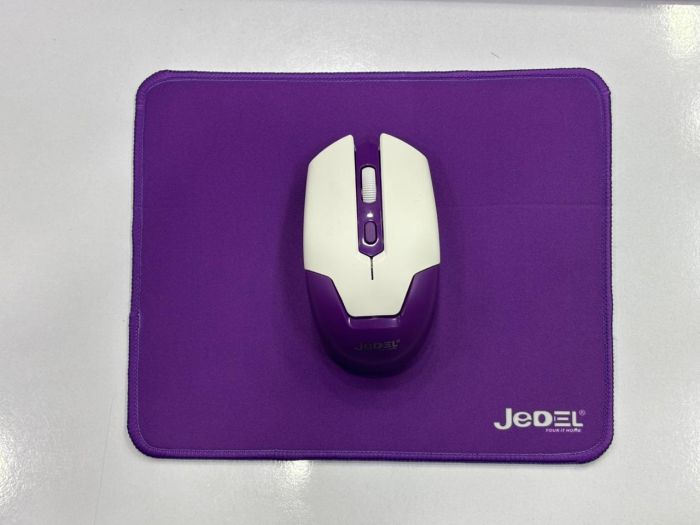 Klaviatura dəsti '' Jedel WS737 Wireless Purple ''