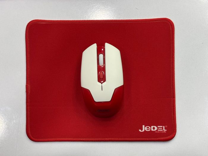 Klaviatura dəsti '' Jedel WS737 Wireless Red ''