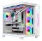Gaming Case White Ruix Aerospace Ultra Rgb Aquarium ATX